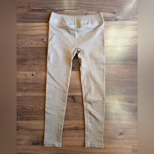 CSB x Isabelle Mathers Tan Leggings 🤎 | Women’s Size M | Neutral Athleisure